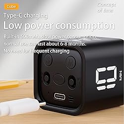 VEWINGL Cube Productivity Timer, 5/10/30/60 Min