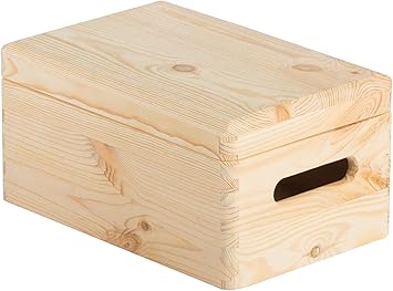 ASTIGARRAGA KIT LINE Caja de Madera con Tapa 30x20x14: Amazon.es: Bricolaje y herramientas