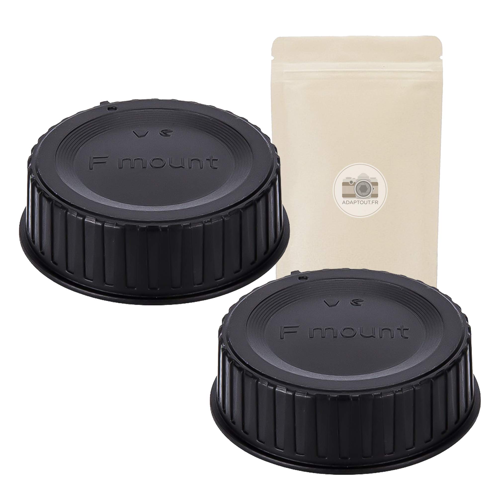Adaptout X2 AI LF4 Rear Lens Cap with Mount Compatible with Nikon AI F Type LF4 – French Brand