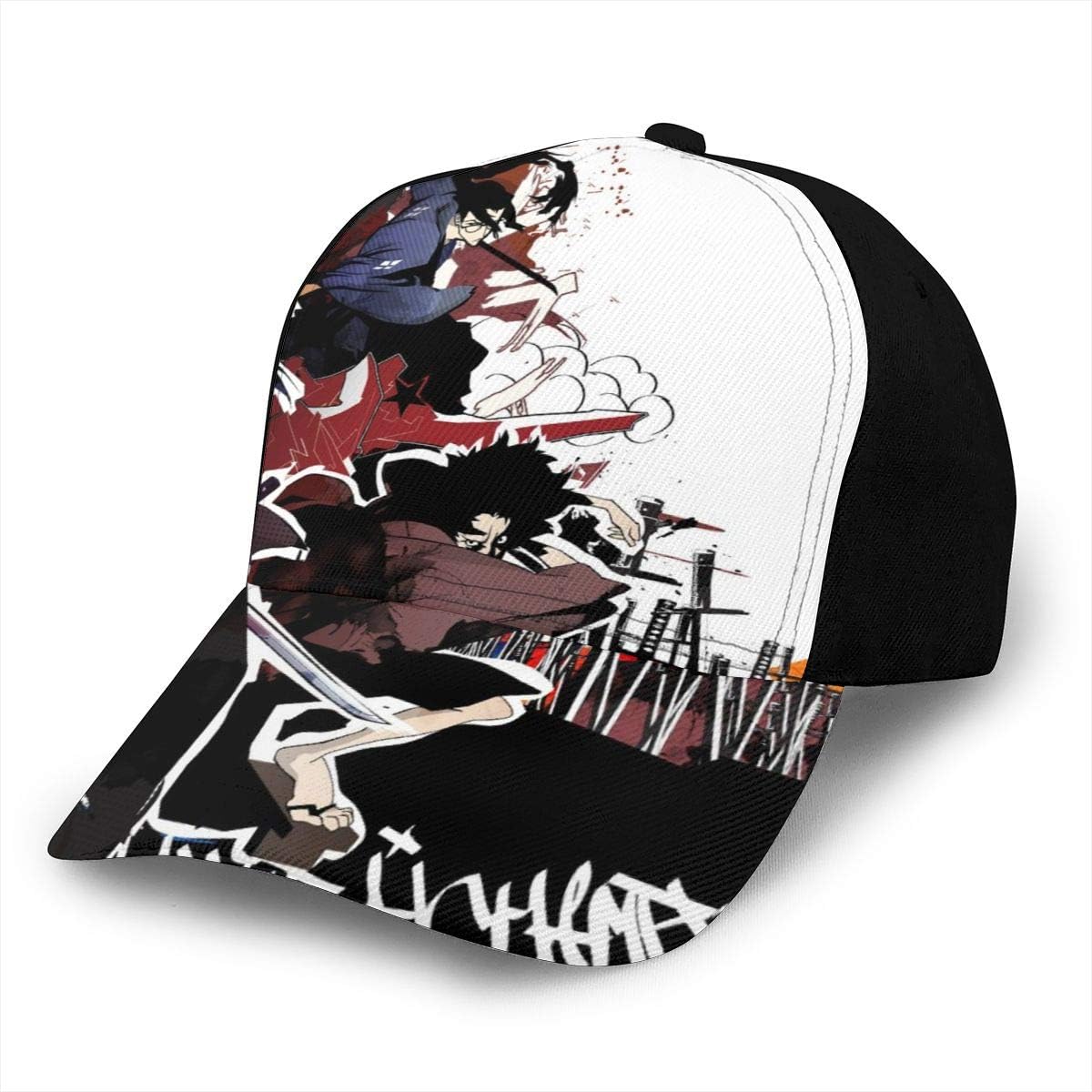 Ernestinedavis Samurai Champloo Anime Theme Unisex Dad Hat Cotton Baseball Cap For Anime Exhibition Black At Amazon Men S Clothing Store