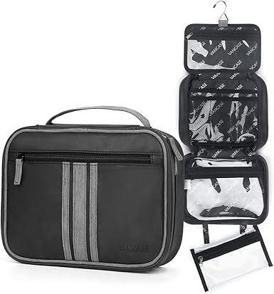 folding hanging toiletry bag