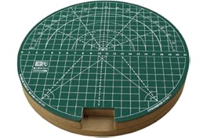 MsaHeuto Table Tennis Rubber Cutting Workbench, Cutting Tool, Tennis Clay Work Mat, 29mm Rotating