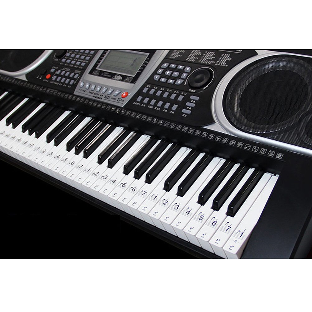 Set Completo Di Adesivi Per Note Musicali Per Pianoforte E Tastiera Per - Foto 9