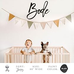 Custom Wood Name Sign for Nursery or Kids