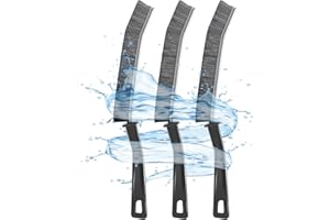 IBB 2Pcs Crevice Gap Cleaning Brush, Hard Bristle Brushes for Small Spaces Cleaning, Thin Bathroom Gap Cleaning Brush, Gap Br