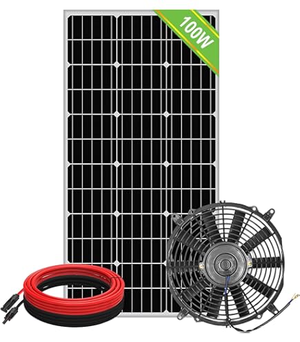 Amtrak Solar Solar Attic Fan Thermostat Automatic Temperature