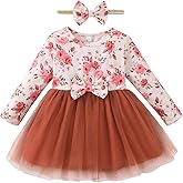 Baby Girl Dress Newborn Toddler Girl Fall Winter Dress Tutu Tulle Dresses for Girls