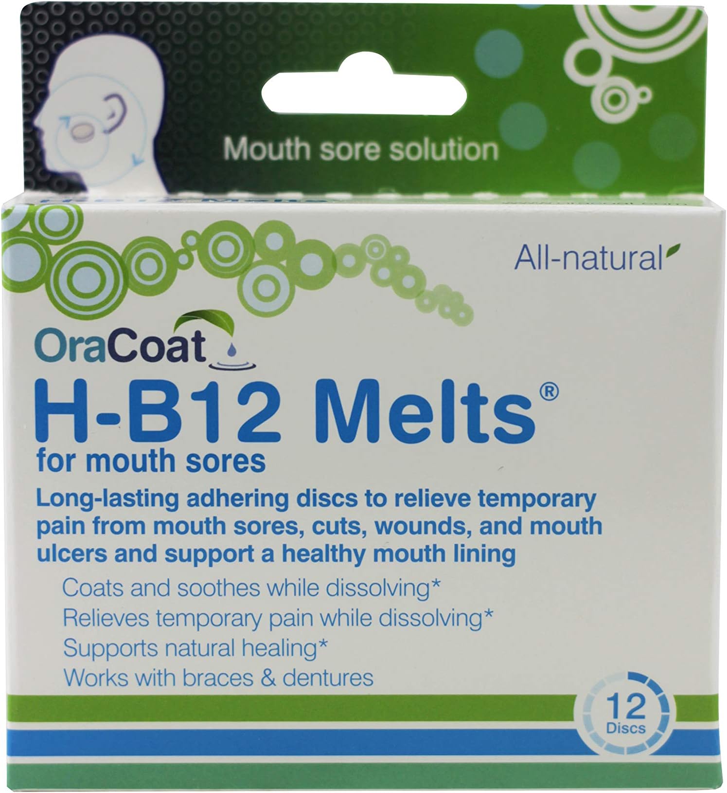 OraCoat H-B12 Melts - 12 discs, Pack of 3