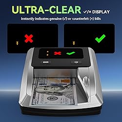 PONNOR AL-135 Counterfeit Bill Detector Money