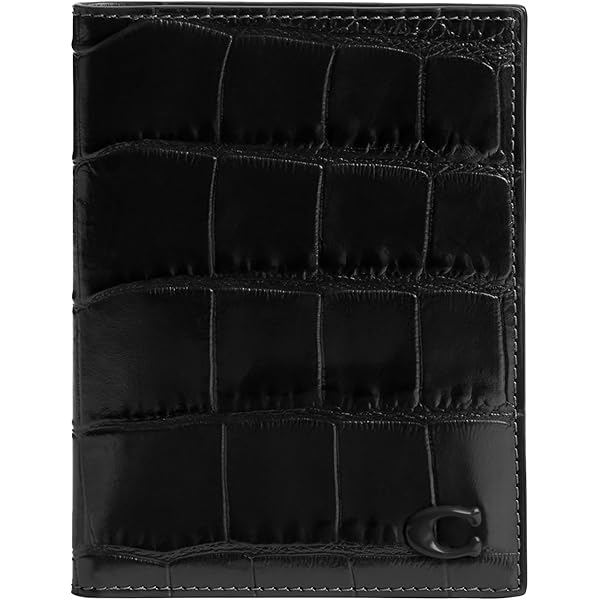 COACH メンズ パスポートケース 91663 QBO4G チャコール Amazon.com: Coach Men's Passport CASE, One Size : Clothing