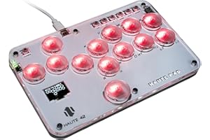 Borcham All-Button Arcade Stick, Compatible with PC/Ps3/Ps4/Switch/Steam Game