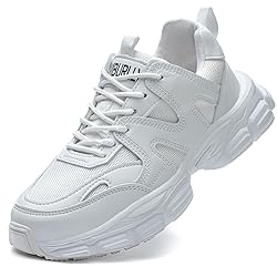 Steel Toe Shoes for Women Men Wide Non Slip