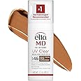 EltaMD UV Clear Tinted Face Sunscreen, SPF 46 Oil- Free Tinted Sunscreen with Zinc Oxide, Dermatologist Recommended Sunscreen, 1.7 oz Pump