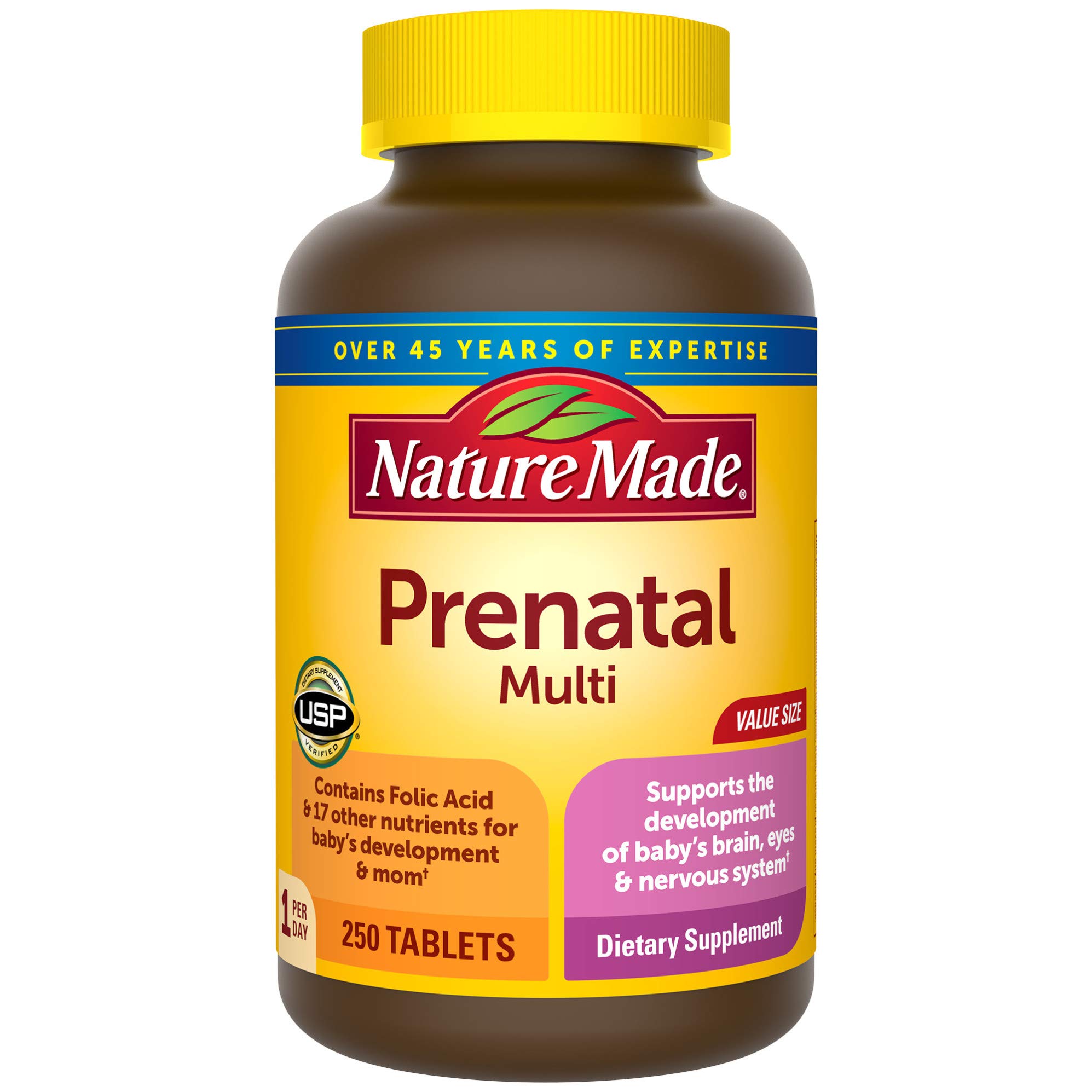 Buy Nature Made Prenatal Multivitamin with Folic Acid, Dietary