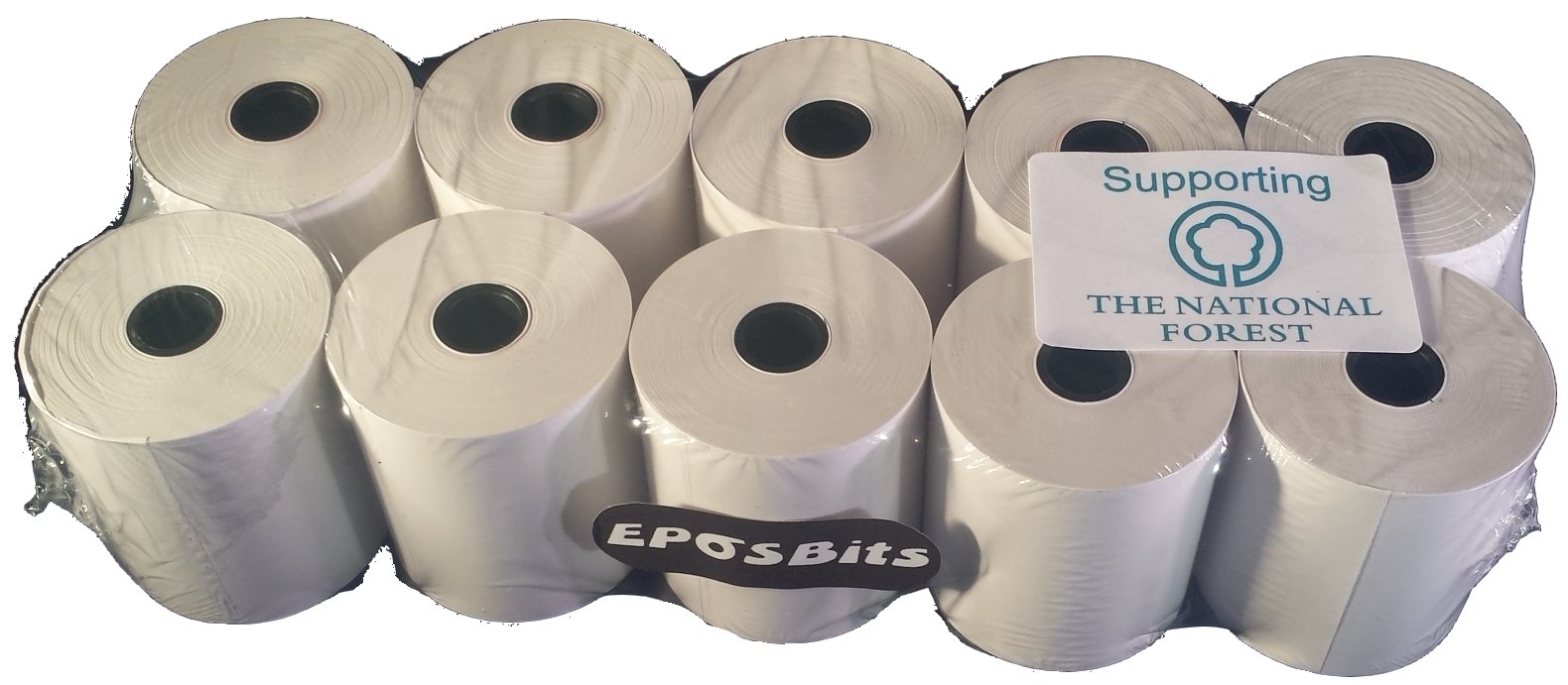 EPOSBITS® Brand Rolls to Fit Sharp XEA-203 XE-A203 XEA203 Cash Register - 10 Rolls