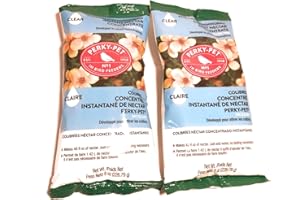 2-8oz Perky Pet Hummingbird Instant Nectar Packs, Each Pack Makes 48 Fl. Oz of Nectar (Packaging Varies)