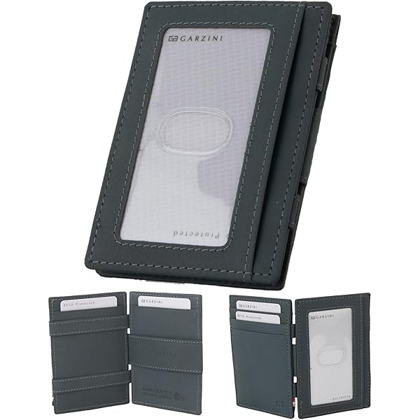 Amazon.com: GARZINI Magic Wallet with Pull-Tab, Minimalist Wallet