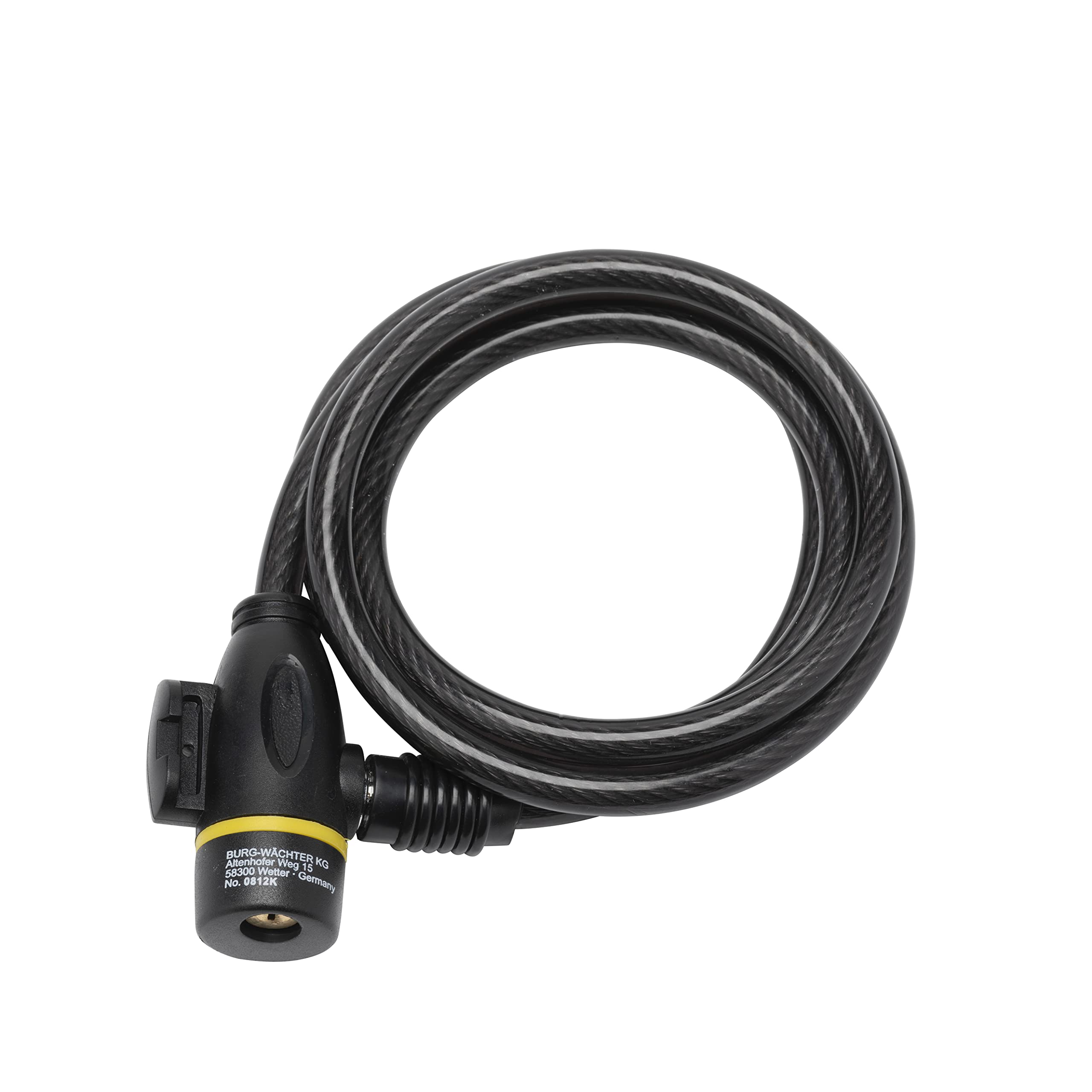 Sterling 0812K Locking Cable, Black, 8mm x 1200mm