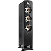 Polk Signature Elite ES60 Tower Speaker - Hi-Res Audio Certified and Dolby Atmos & DTS:X Compatible, 1" Tweeter & Three 6.5"