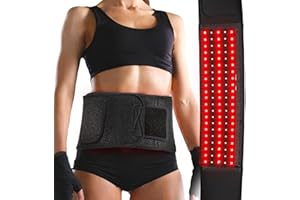 LOEIUSAR Red Light Therapy for Body,Infrared Light Therapy,Red Light Therapy Belt with Timer,Resolve Inflammation, Relieve Joint or Back Pain, Muscle Stiffness for Gift Women Men Gift.