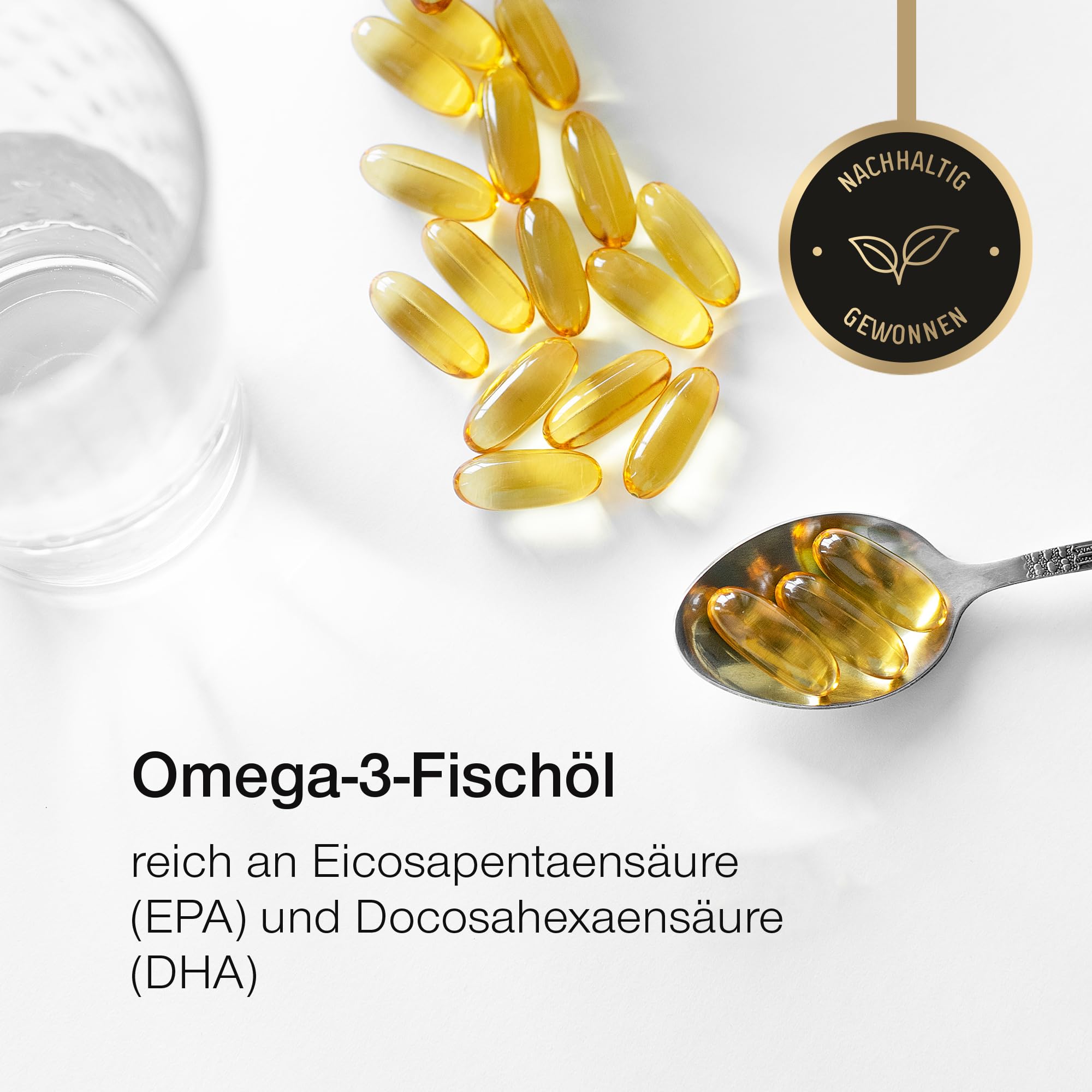 Omega 3 Kapseln Hochdosiert 3000mg - Premium Fischöl - 120 Kapseln 4