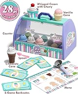Lehoo Castle Ice Cream Toys Set for Kids 3+ Purple Brand New view 2