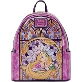 Loungefly Disney Stained Glass: Rapunzel Mini-Backpack, Amazon Exclusive