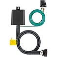 CURT 56420 Vehicle-Side Custom 4-Pin Trailer Wiring Harness, Fits Select Hyundai Palisade, Santa Fe, Tucson, Kia Telluride, C