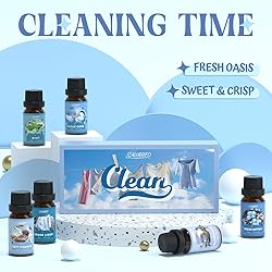 SALUBRITO Clean Fragrance Oils Set, Premium
