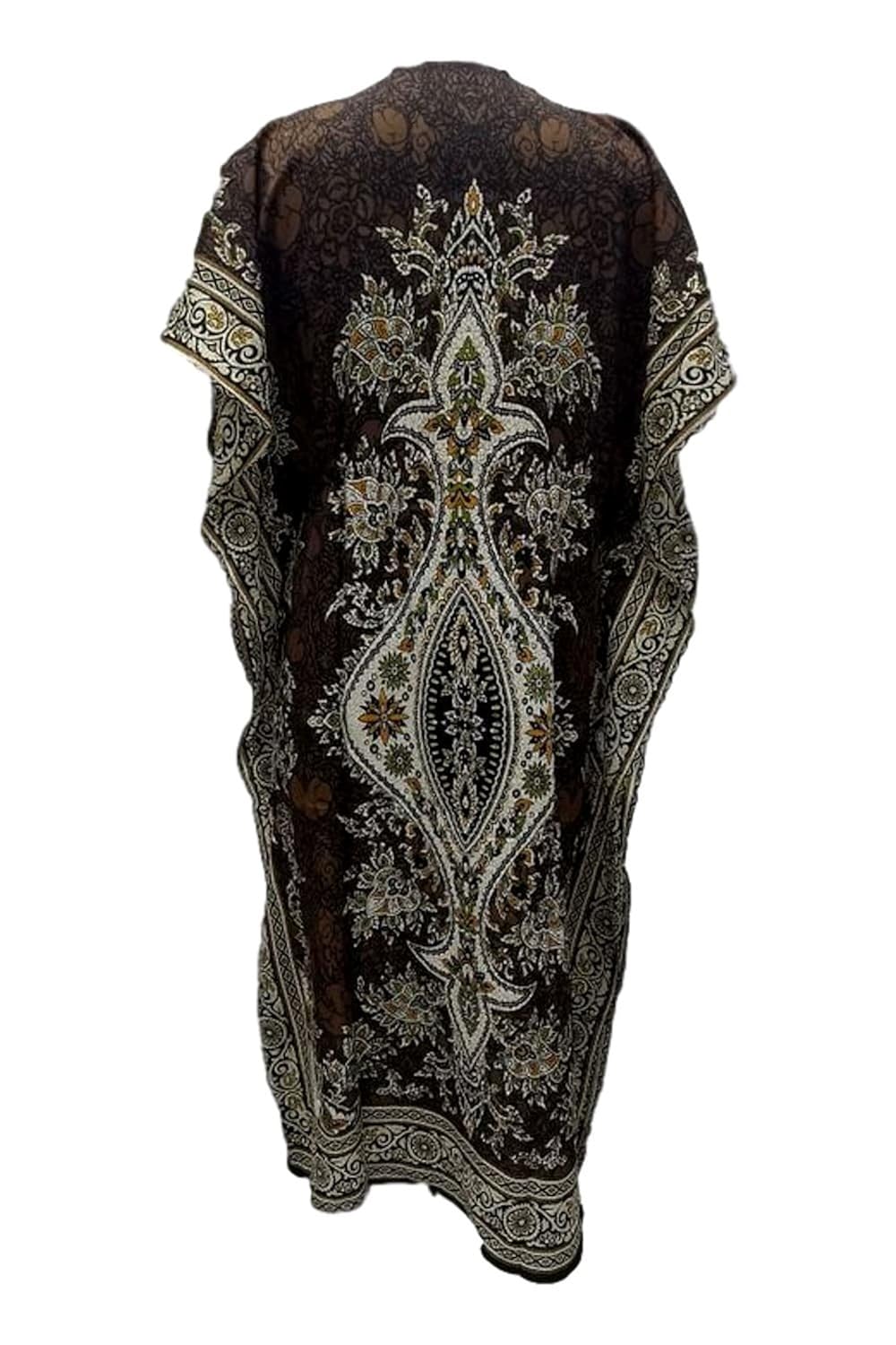 royal kurta women dashiki kaftans light viscose kimono kaftan lounger dress 56"