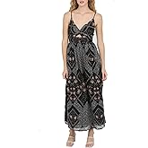 Angie Womens Angie Women's Twist Front Spaghetti Strap Maxi Dress
