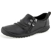JBU Women's Romi Casual Comfortable Slip On Flexible Arch Support APMA Accepted Lightweight Walking Loafers