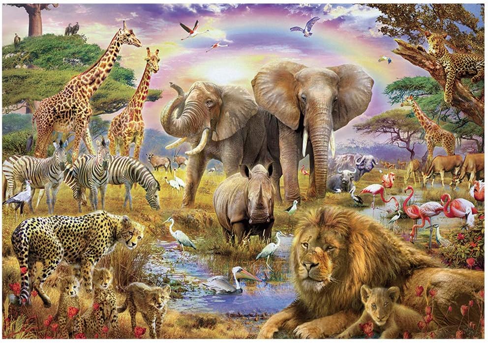 yiianger 1000 Piece Puzzles for Adults,Multiple Pattern Selection