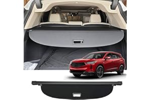 VESUL Retractable Rear Trunk Cargo Cover Compatible with Acura RDX 2019-2025 Security Shade Shield Tonneau Cover Anti-Peeping Luggage Privacy Screen