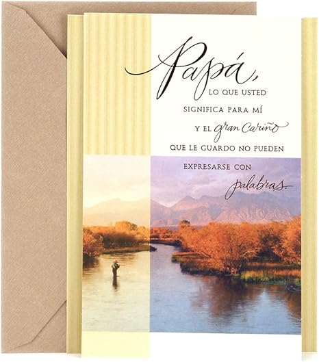 Amazon Com Hallmark Vida Spanish Birthday Greeting Card For