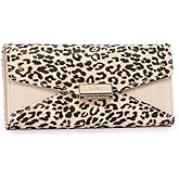 Sunkky Wallet Women Large, Bifold Wallets for Women, PU Leather, Animal Print, Card Slots and Coin Compartments