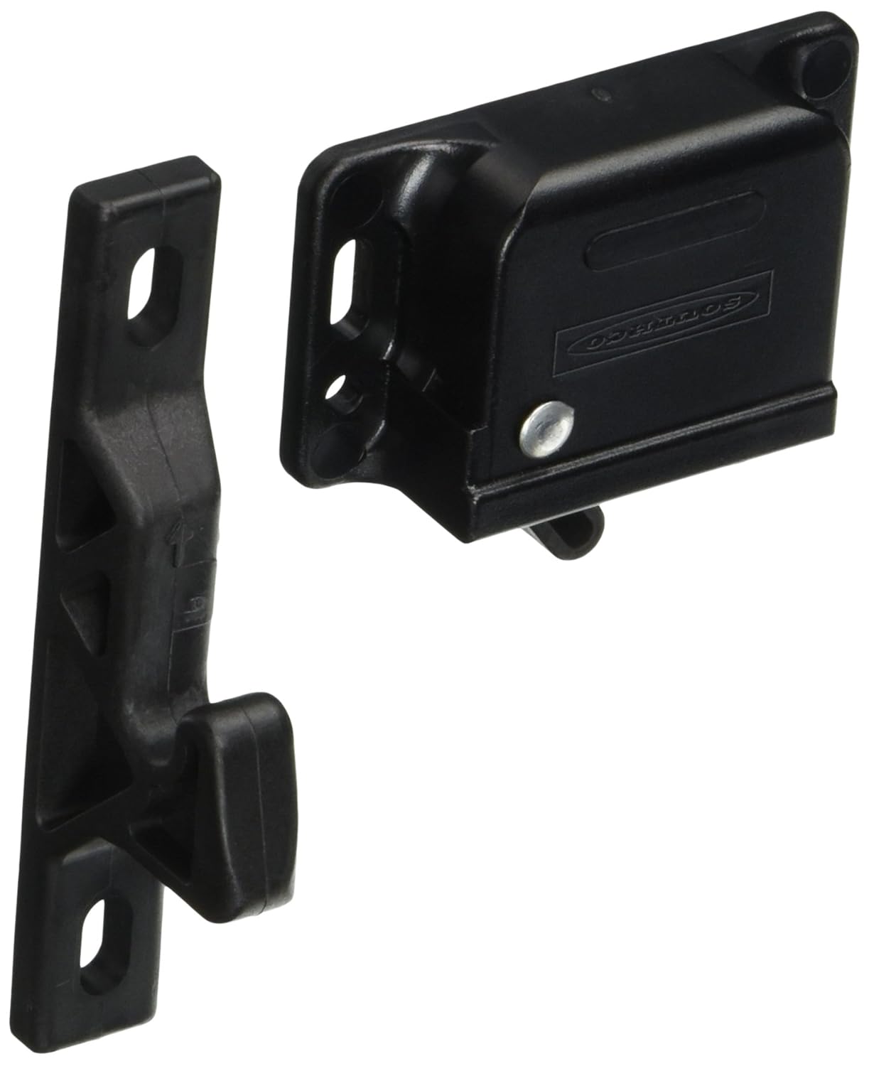thumbnail image 2 of Southco 93-303 Plastic Push-to-Close Latches With Key Locking - 2 Pack Black Security Latches 2 of 14