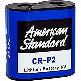 American Standard A923654-0070A Selectronic Battery 6 VCR-P2, Black