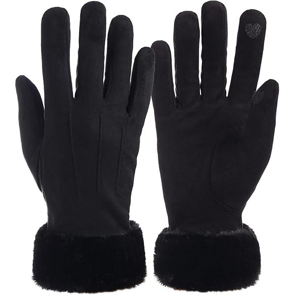 IgloosBuilt Ladies' Microfleece Touchscreen Glove, Heather Gray