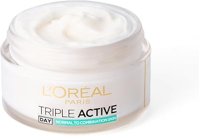L'Oreal Paris Triple Active Day Moisturiser 50ml Normal/Combo Skin Hydrate