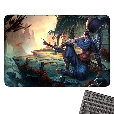 Amazoncom Yasuo Mouse Pad Medium Size Lol Gaming Mouse