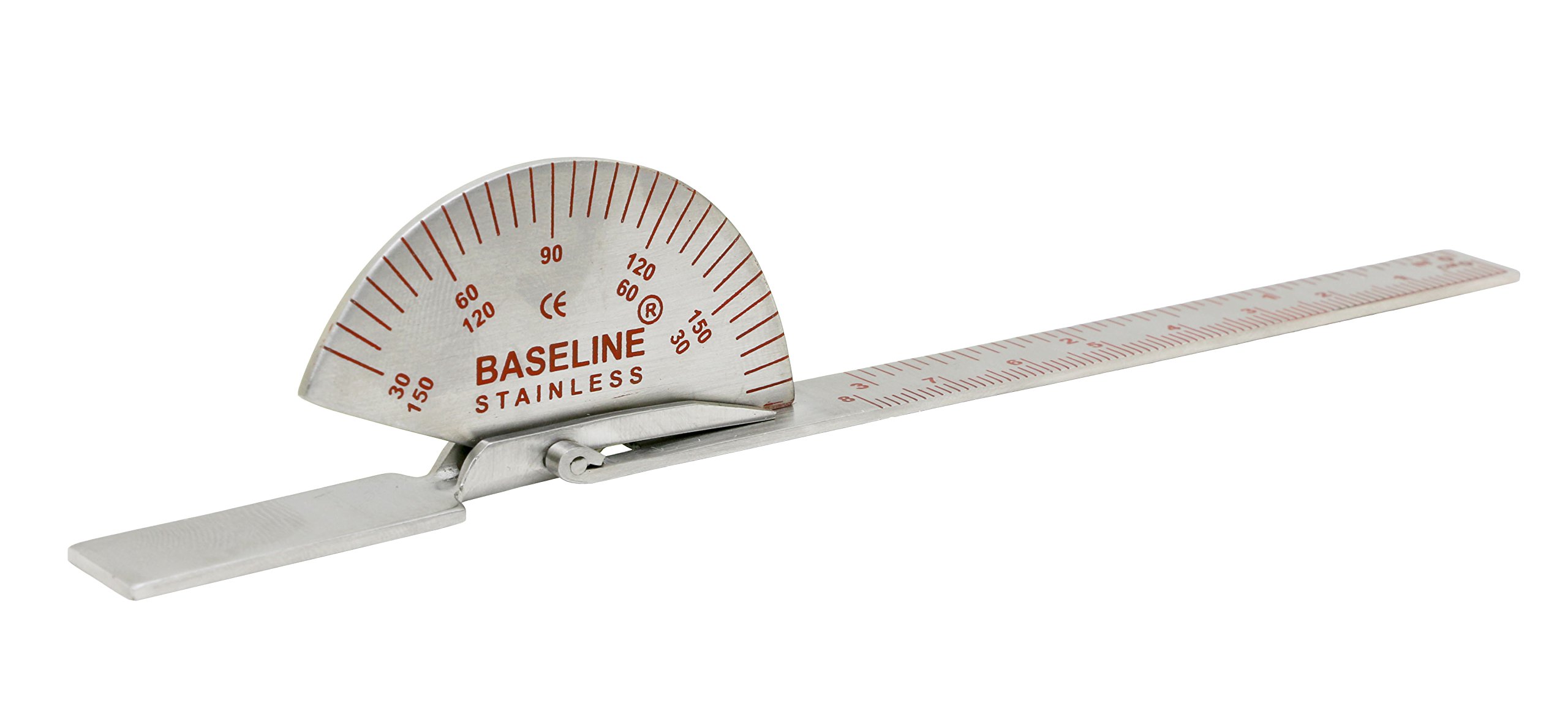 Baseline 12-1010 6-inch Stainless Steel Finger Goniometer