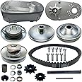 212CC Torque Converter CVT 3/4" Go Kart Clutch COMET TAV2 30-75 218353A Manco 12T #35 and 10T #40 41 420 Chain Driver Pulley Replacement Set - 30 Series