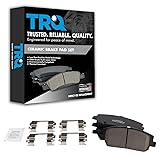 TRQ Front Brake Pads Ceramic Compatible with