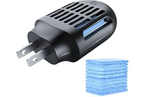 MOSKILLER Mosquito Repeller,Mosquito Repellent Plug in Wall Outlet,Included 10 Pcs Refill,DEET-Free,Highly Effective for Home, Bedroom,Office,Kitchen,Camping,Travel