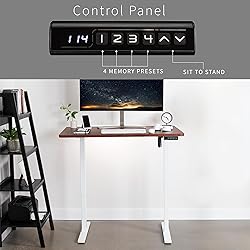 VIVO Electric 48 x 30 in Standing Desk, Memory