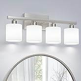 PARTPHONER Bathroom Light Fixtures, Bathroom Lighting Fixtures Over Mirror, Classic Vanity Lights, Modern Vanity Light with T