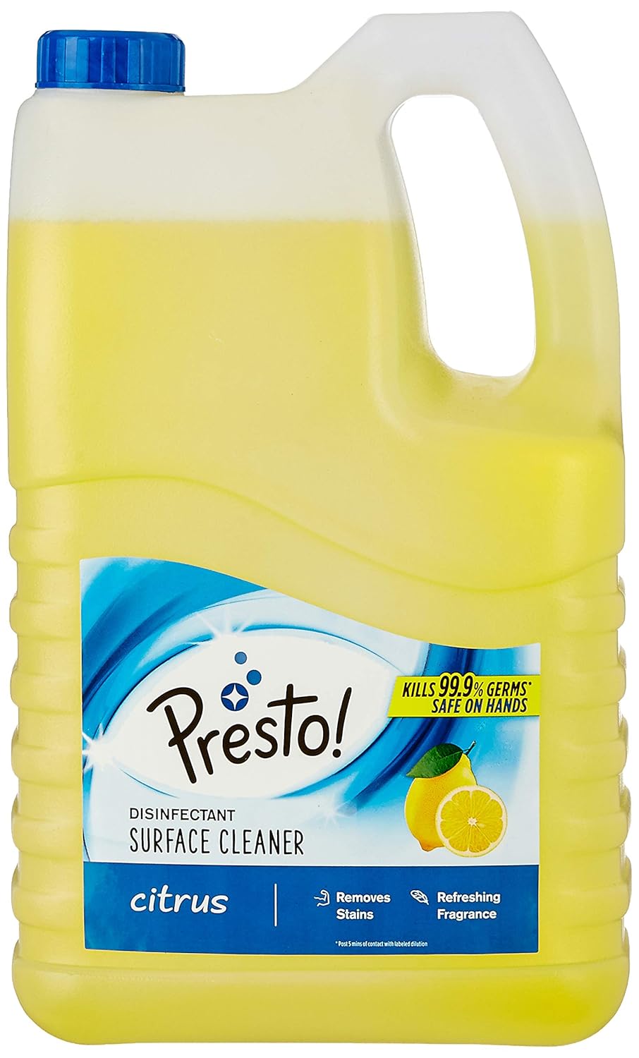 Amazon Brand Presto! Disinfectant Surface Cleaner 5 L (Citrus