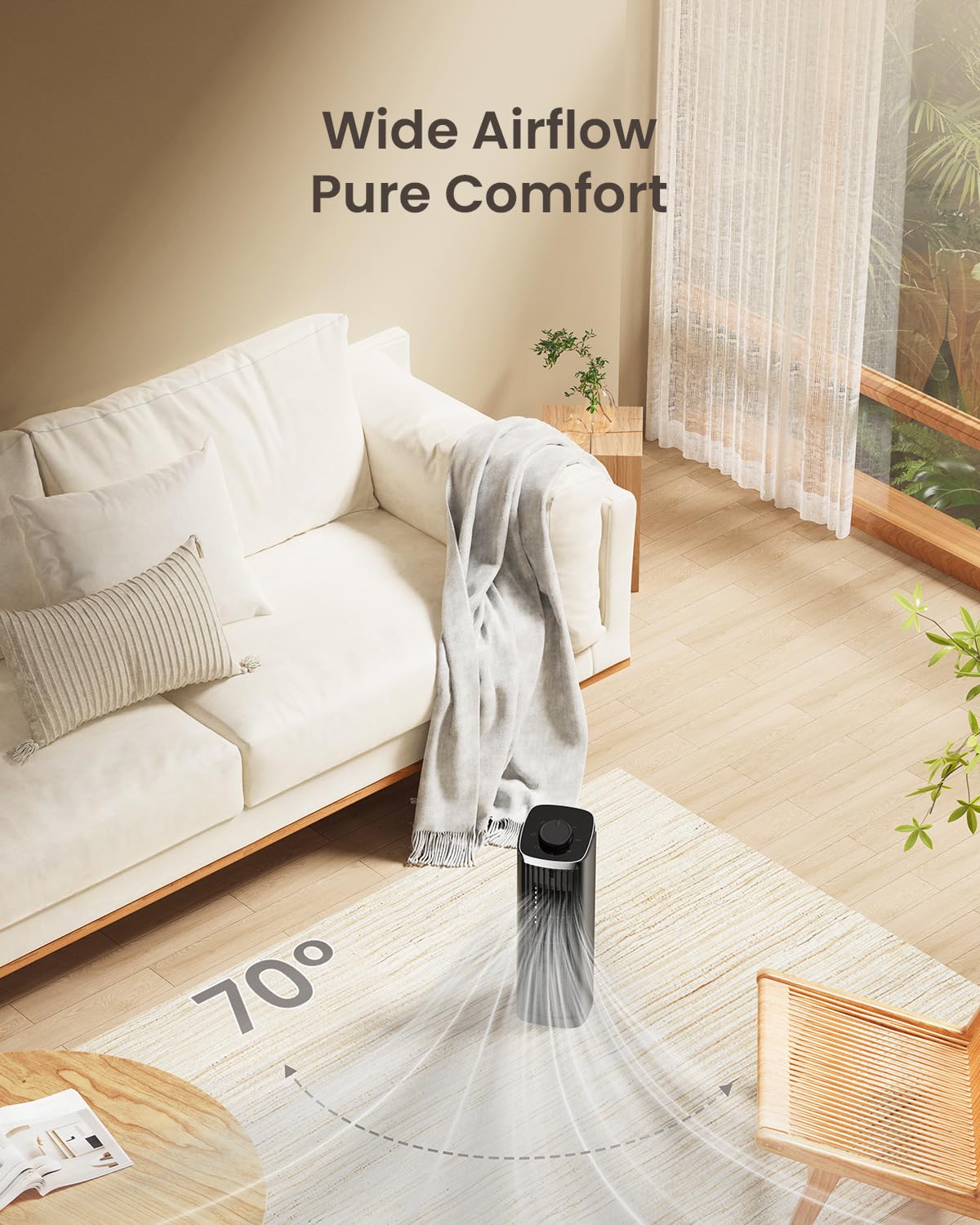 PNTCK Fan for Bedroom, 13