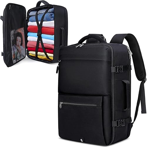 Travel Backpack for Men Women 17 Inch Flight Approved Carry on
